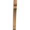 Ekena Millwork 4"W x 40"D x 40"H Olympic Rough Sawn Knee Brace, Western Red Cedar BRC04X40X40OLY00RWR - alternate 3